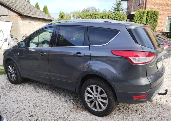 Ford Kuga cena 31500 przebieg: 106121, rok produkcji 2016 z Pieszyce małe 37